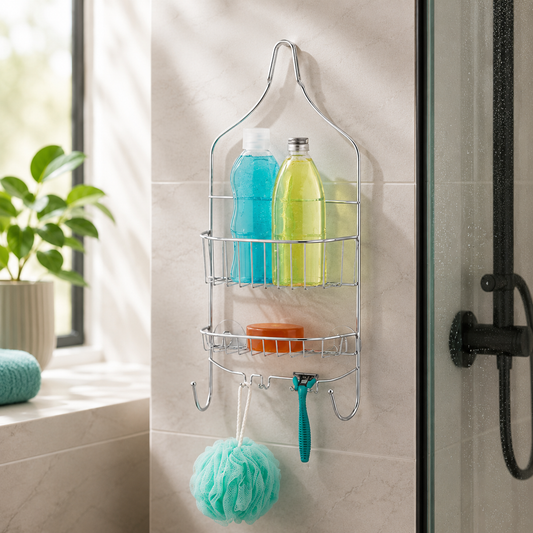 2-Tier Hanging Shower Caddy