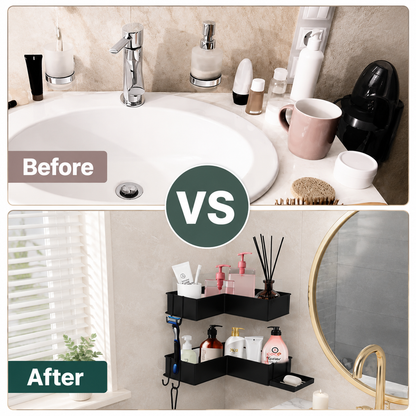 Corner Suction Shower Caddy