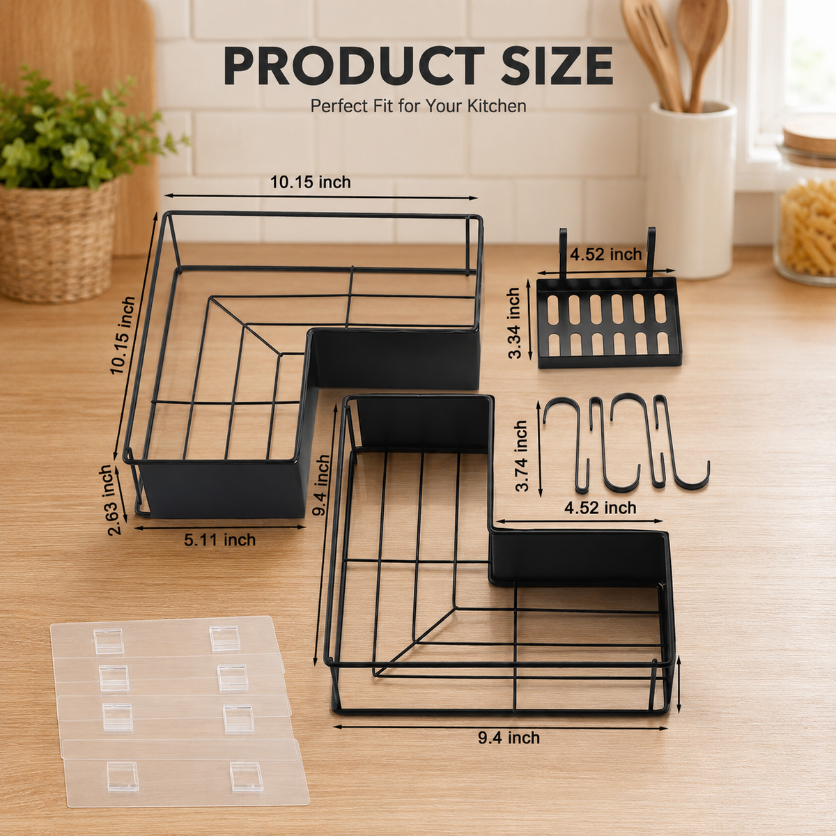 Corner Suction Shower Caddy
