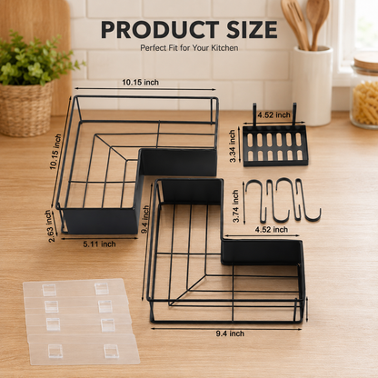 Corner Suction Shower Caddy