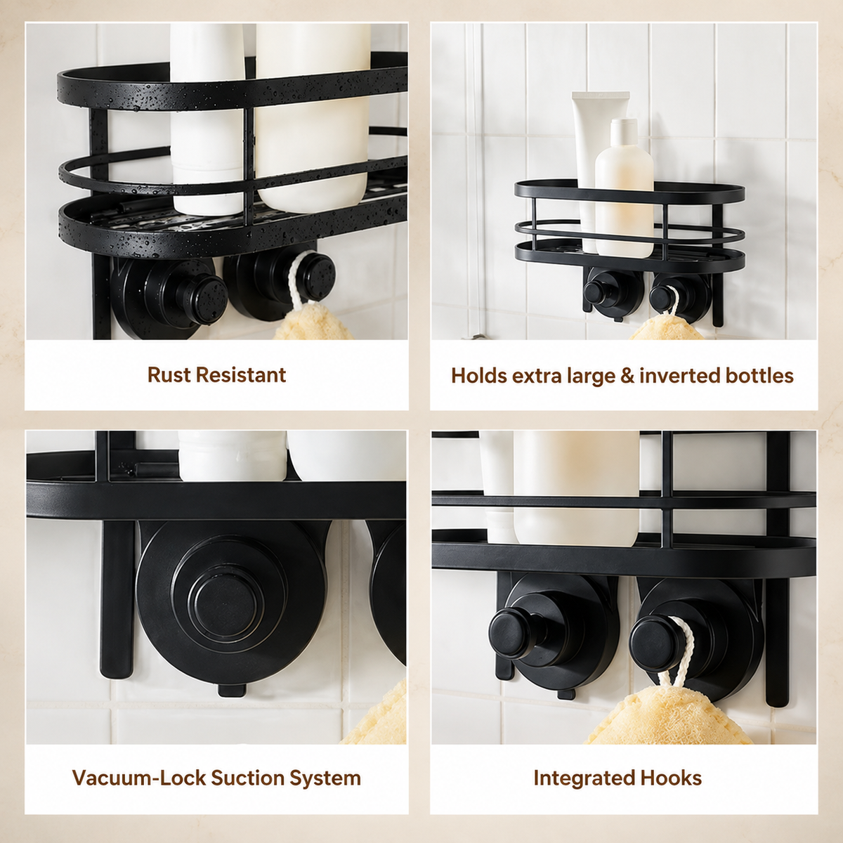 Suction Shower Caddies